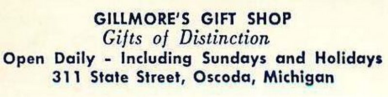 Gillmores Gifts of Distinction - Vintage Postcard